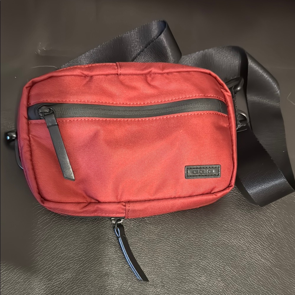 OGIO Red and Black Crossbody Fanny Bag